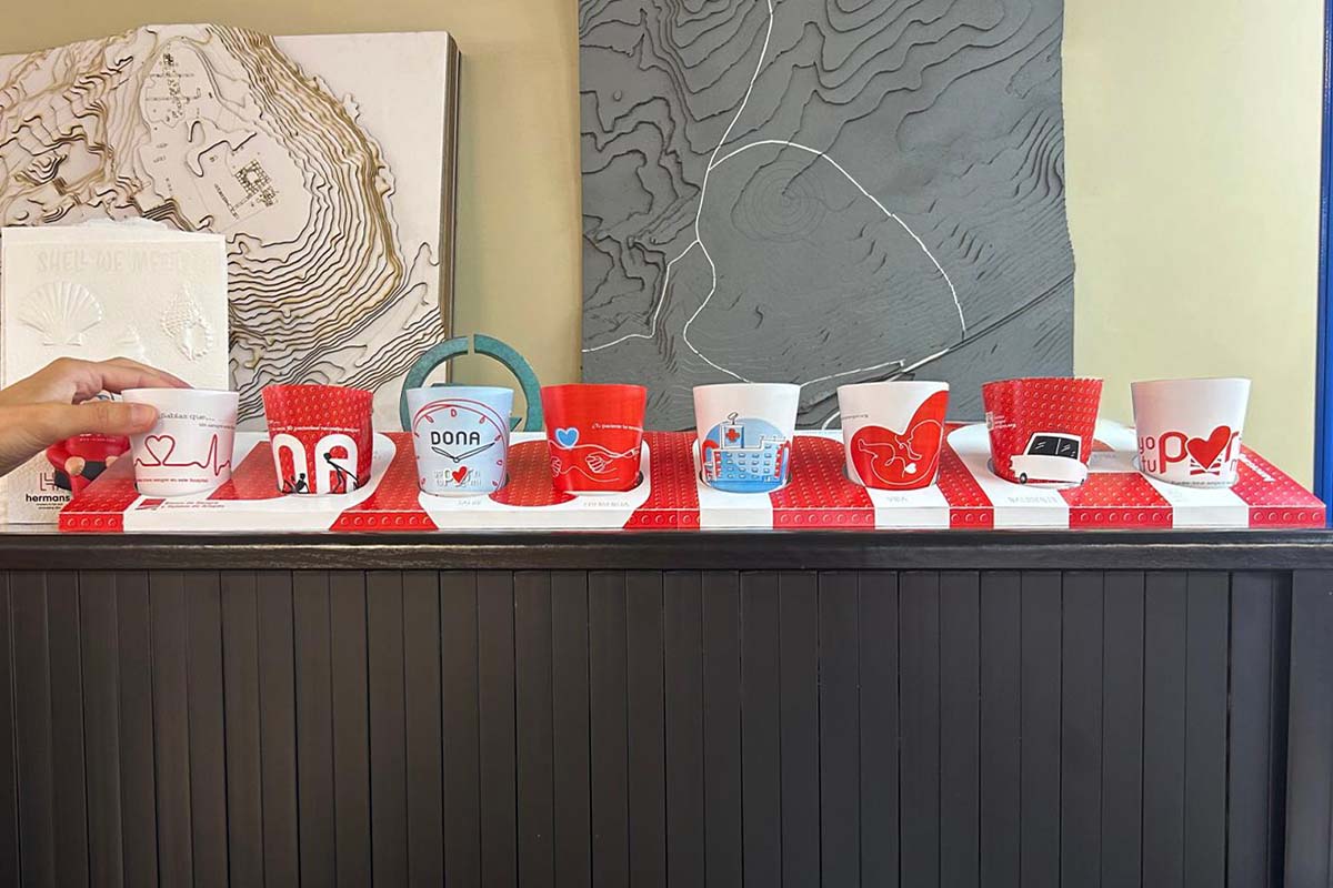 Soporte para vasos de cartón Zaforsa